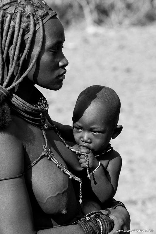 Himba Mother with Child